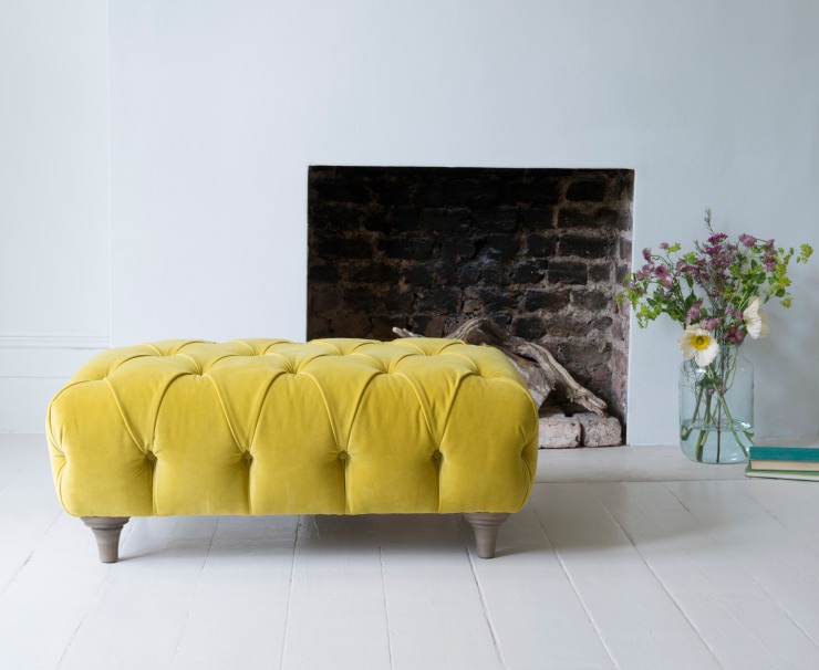 Loaf - Dimple large footstool from £395 high res