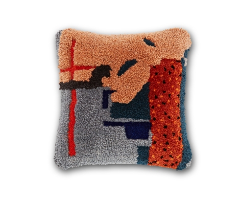 Abstract Cushion Front 2